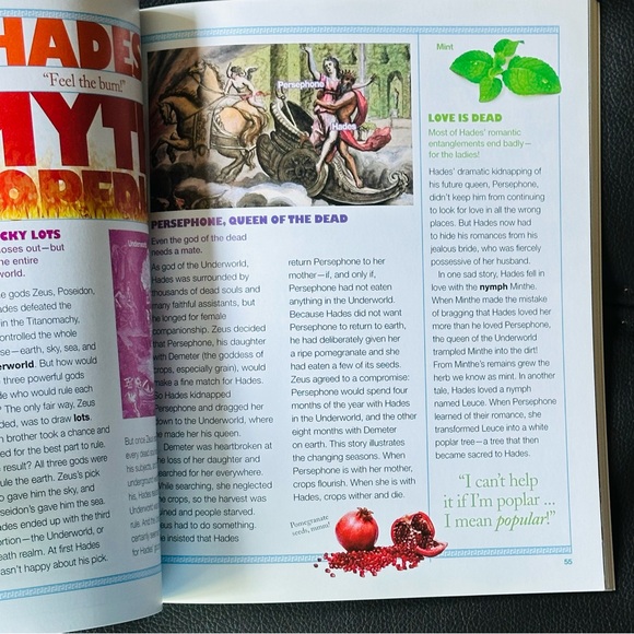 Mythlopedia Oh My Gods Scholastic Greek Mythology Paperback Book - Picture 11 of 14